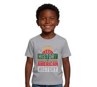 Tee Shirt Enfant Garcon - T-Shirt à Manches Courtes pour garçon Inspiration culturelle pour célébrations patrimoniales et Vie Scolaire Quotidienne