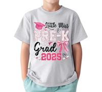 Tee Shirt Enfant Garcon - T-Shirt Graphique Dernier Jour d'École pour Enfants Vêtement Célébration d'Année Scolaire Haut Amusant Garçons Filles de 1 à 13 Ans