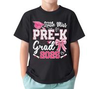 Tee Shirt Enfant Garcon - T-Shirt Graphique Dernier Jour d'École pour Enfants Vêtement Célébration d'Année Scolaire Haut Amusant Garçons Filles de 1 à 13 Ans