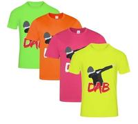 Tee shirt enfant - NPZ - DAB - Orange - Anti-transpirant - 100% polyester 3-4 ans