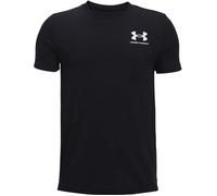 Tee-shirt enfant - UNDER ARMOUR - Sportstyle Left Chest - Noir - 60% coton/40% polyester - Coupe ample M