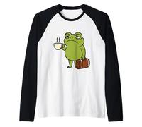 Tee-Shirt épuisé drôle fatigué usé Manche Raglan