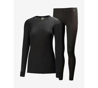 Helly Hansen Comfort Dry Base Layer Set Noir M Femme