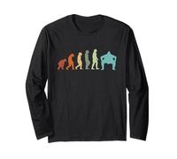 Tee-Shirt Evolution Sumo Lutte Arts Martiaux Sumo Sumo Sumo Manche Longue