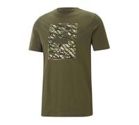 TEE SHIRT FD GRAFS CAMO BOX - GREEN MOSS S