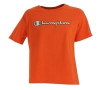 Tee-shirt Femme - CHAMPION - Regular - Manches courtes - Orange - Réf. 112650-OS014 S