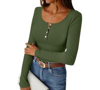 Tee Shirt Femme Coton Sweat Noir Marin Manche Long Alpaga Halloween Zippé Roulé Col Cheminée Original Chaude Coeur 2025 Citrouille Pull Femme Chic Et Elegant Soiree Vert Armée L