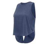 Tee Shirt Femme, DéBardeur Femme Uni pour Le Yoga Veste De Sport Ample Et Confortable avec DéCoupes en Queue d'aronde IdéAl pour La Course en ExtéRieur