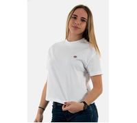Tee-shirt femme DICKIES Oakport WHX1 blanc - 100% coton - manches courtes - col arrondi L