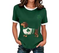 Tee Shirt Femme en Coton Manche Longues Broderie Claudine Ménage Laine Esthéticienne Mauve Bourré Polyester Paillettes Tête Beaux Évasé Loup Smockée Hippy Réveillon Transparents