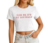 Tee Shirt Femme Été Doux Stretch Blend Tissu Décontracté Manches Courtes Tee Confortable Col Rond Top pour Tous Les Jours Tenue Polyvalent Basique Garde Robe(White, XL)