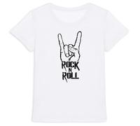Tee Shirt Femme - LA FRENCH TOUCH - Rock n Roll - Coton 100% bio - Confectionné en France M