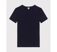 Tee-shirt Femme l'Iconique Cocotte en coton uni Petit Bateau - bleu - Taille XL XL bleu marine