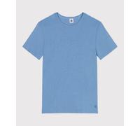 Tee-shirt Femme l'Iconique Cocotte en coton uni Petit Bateau - bleu - Taille XS XS bleu