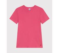 Tee-shirt Femme l'Iconique en coton uni Petit Bateau - rose - Taille XXS XXS rose