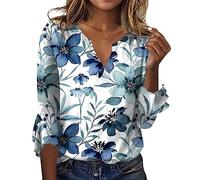 Tee Shirt Femme Long Manche Courte Tee Shirt Col V Femme Blouse Pharmacie Femme Tee Shirt Femme Thermolactyl T Shirt Blanc XXL Tee Shirt Long Femme Blouses De Travail Blouse Boheme Femme