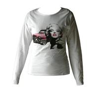 Tee-Shirt Femme Manches Longues Marilyn Monroe