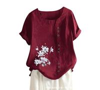 Tee Shirt Femme Solde Chemisier Dentelle Femme Chic Blouse Turquoise Femme Haut Blanc Femme Chic Et Elegant Tee Shirt Femme Été Leger Tunique Rouge Femme Grande Taille Destockage Vetement Femme