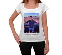 Tee-Shirt Femme - ULTRABASIC - Martin-Garrix - 100% Coton - Manches Courtes - Col Arrondi XL