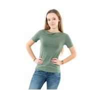 Tee-shirt femme Veromoda panda laurel wreath - Vert - Manches courtes - Col arrondi M