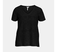 Tee Shirt Feodora Broderie Anglaise Col V Femme Object