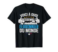 Tee shirt Ferronnier humour Ferronnier homme cadeau retraite T-Shirt