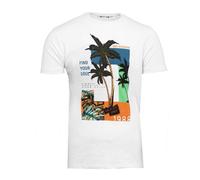 Tee Shirt Find Your Soul Imprimé Palmier Homme Best Mountain