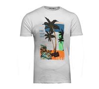 Tee Shirt Find Your Soul Imprimé Palmier Homme Best Mountain