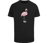 Tee-shirt Fly-Mingo noir - 4XL
