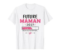 Tee Shirt Future Maman 2027 Annonce Grossesse T-Shirt