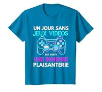 Tee shirt gamer une journée sans jeux videos - humour T-Shirt