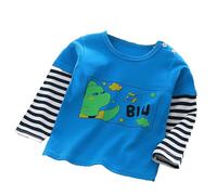 Tee Shirt Garcon 16 Ans,Hauts pour Tout-Petits GarçOns T-Shirts pour GarçOns T-Shirts à Manches Longues en Coton MéLangé Chemises