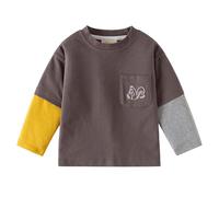 Tee Shirt Garcon 16 Ans,T-Shirt à Manches Longues pour Tout-Petits GarçOns Et Filles Imprimé Dessin Animé à Rayures Automne