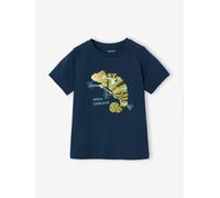 VERTBAUDET Tee-Shirt garçon Motif à Sequins réversibles Bleu océan 3A