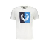 Tee-shirt - GIANMARCO VENTURI - Homme - Manches courtes - Couleur blanche - Coupe regular XXL