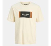 Tee Shirt Hayato Coton Manches Courtes Regular Fit Homme Jack & Jones