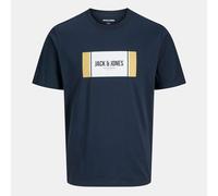 Tee Shirt Hayato Coton Manches Courtes Regular Fit Homme Jack & Jones