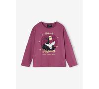 Tee-shirt Hedwige Harry Potter fille prune 5A