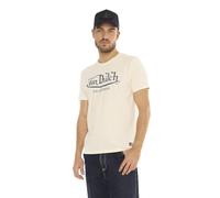 Tee Shirt Homme 100% Coton, T-Shirt Homme First, Regular fit & Manches Courtes, Beige Taille M