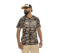 Tee Shirt Homme 100% Coton, T-Shirt Homme Ron, Col V & Regular Fit