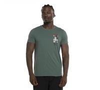 Tee Shirt Homme Attaque des Titans, T Shirt Regular fit, Bleu Taille L