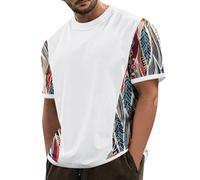 Tee Shirt Homme, Blazer Homme T Shirt Blanc Homme T Shirt Homme Coton Tee Shirt Blanc Maillot De Corps Homme Tshirt Manche Longue Homme Tee Shirt Homme sans Manches T Shirt (A20,M)