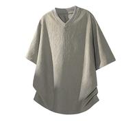 Tee Shirt Homme Col V T-Shirts à Manches Courtes Homme Coupe Ample Respirante Et Confortable T-Shirt Oversize Hommes Décontracté élégant Et Polyvalent Parfait pour Un Usage Quotidien.