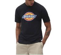 Tee-shirt homme Dickies Icon Logo noir à manches courtes XS