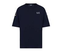 Tee-shirt homme EA7 Emporio Armani - 6RPT10-PJ7CZ-1554 - Col ras-du-cou - Manches courtes - Logo EA7 - Marine XL