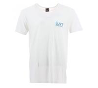 Tee-shirt homme EA7 Emporio Armani - Blanc - Coupe ajustée - Manches courtes - Technologie Ventus7 48