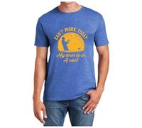 Tee Shirt Homme et Femme Drôle I Can't Work My Arm is in A Sarcastic Saying Humor Joke Fishing Dad Fathers Day Haut Décontracté Vêtement Cadeau(Blue, XXL)
