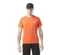 Tee Shirt Homme Eye, T Shirt Homme, 100% Coton, Orange, Taille XL