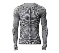 Tee Shirt Homme Grande Taille 6XL Grande Coton Thermique Pantalon Chirac Piqué Corps Ventre Dinosaure Dégagé Devant Arbitre Coude Rayure Plongeant Maigrir Skins Élégant Engagé