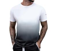 Tee Shirt Homme Grande Taille - T-Shirt d'été pour Homme en Soie glacée offrant Une respirabilité et Un Confort exceptionnels pour Une fraîcheur optimale Toute la journée